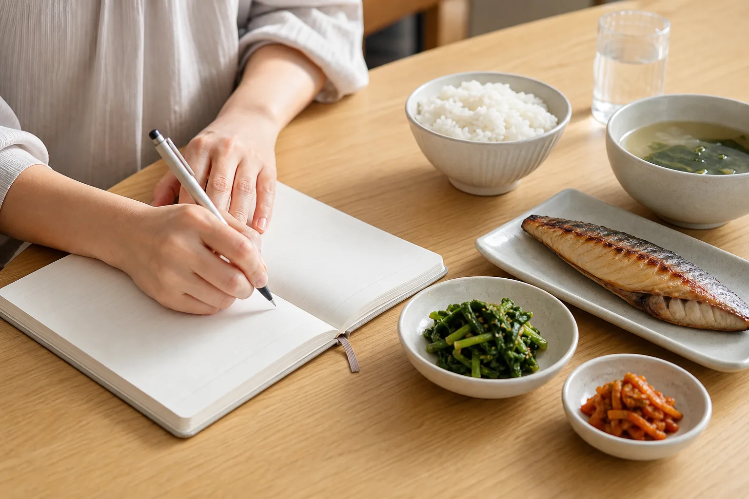 기록한 만큼 빠집니다 — 식단일기 쓰는 법과 매일 카카오톡 코칭